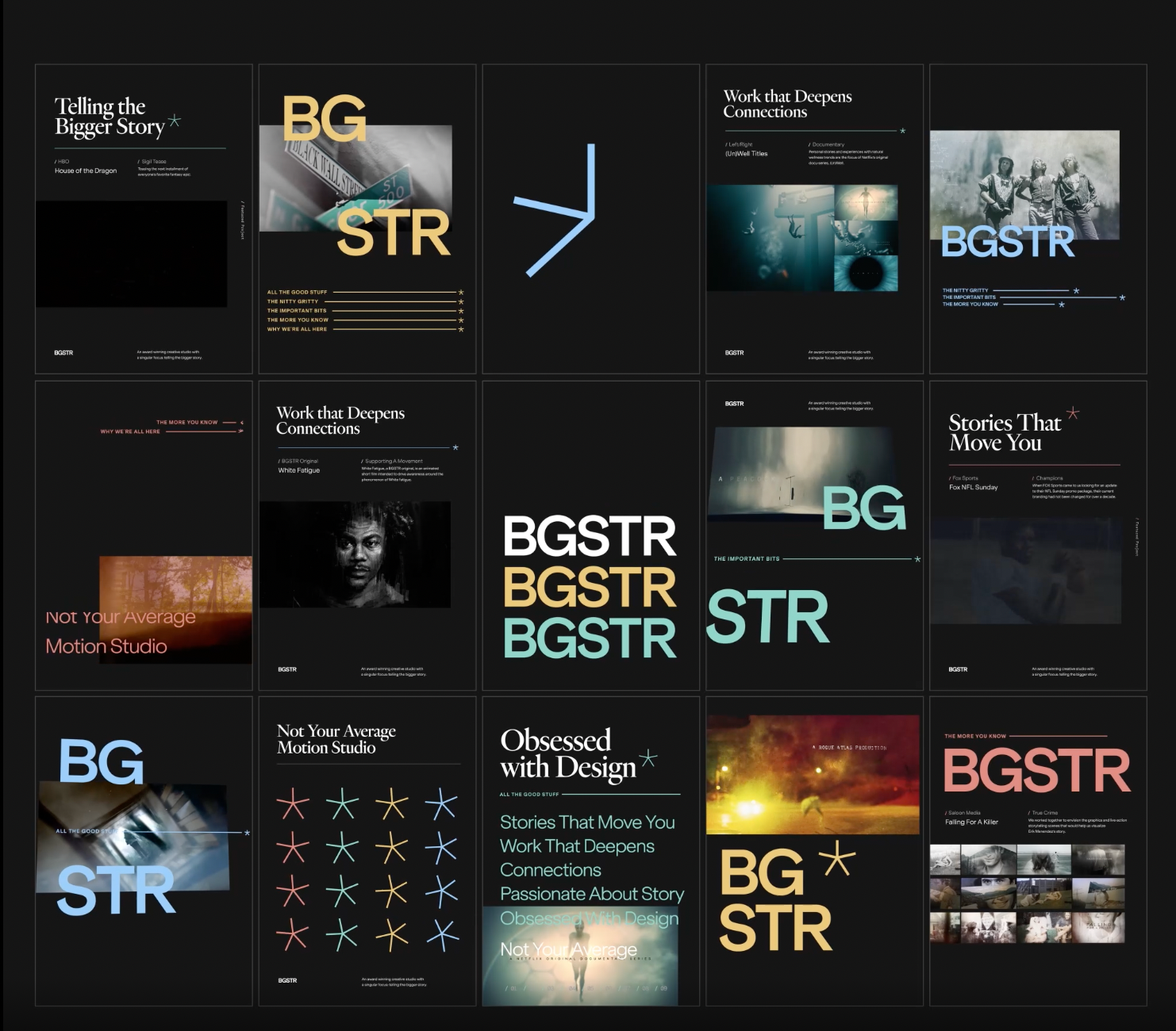 BGSTR - Rebrand & Website